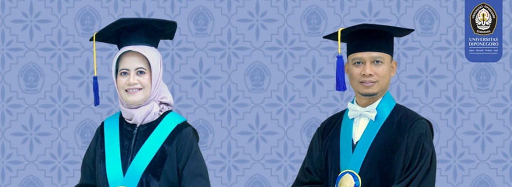 Inauguration of Prof. Dr. Ir. Diah Permata Wijayanti, M.Sc and Prof. Dr. Denny Nugroho Sugianto, ST, M.Si as Professor of FPIK