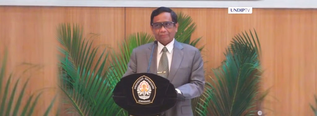Always Maintain Unity, Menko Polhukam RI Calls Universitas Diponegoro indeed the fortress of Pancasila