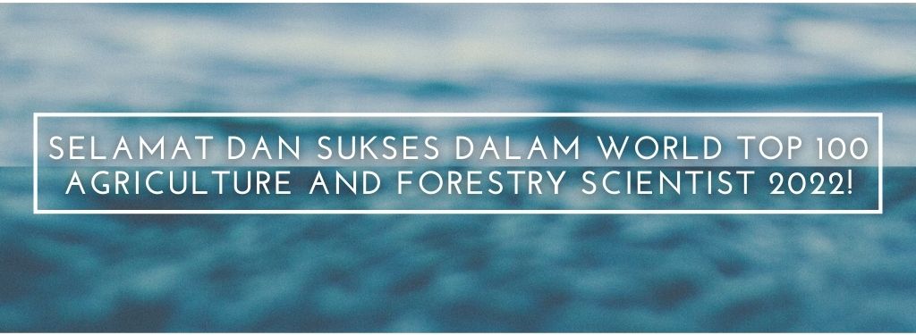 Empat Dosen Ilmu Kelautan yang masuk ke dalam World Top 100 Agriculture and Forestry Scientist 2022!