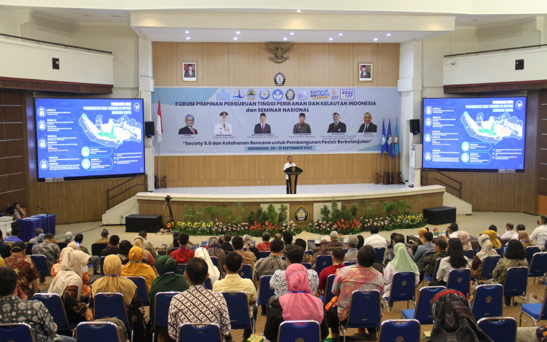 FPIK Undip Becomes Host the 2022 Indonesian Fisheries and Marine Higher Education Leadership Forum