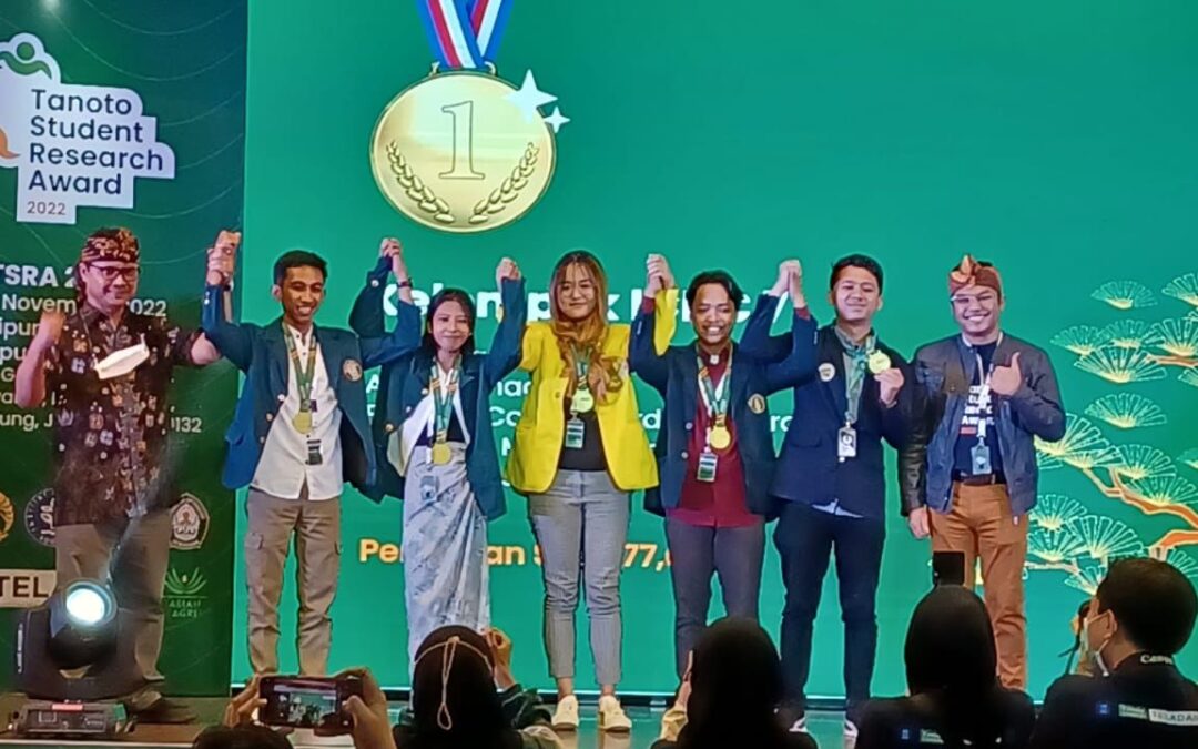 Jaya!!! FPIK Undip Students Win Gold Medals at Tanoto Student Research Award (TSRA) 2022