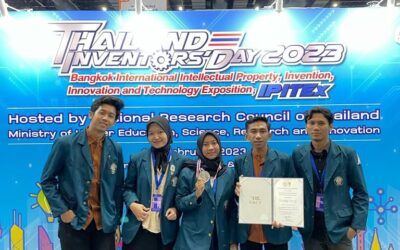 FPIK JAYA! FPIK Students Get “Silver Medal in Thailand Inventors Day”